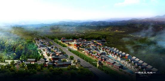 說明: C:3至道案例資料！函谷關(guān)文化園函谷關(guān)古鎮(zhèn)一期修規(guī)4.北區(qū)鳥瞰一.jpg